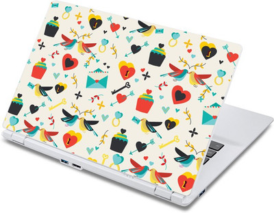 

ezyPRNT Love Gift Doodle (13 to 13.9 inch) Vinyl Laptop Decal 13