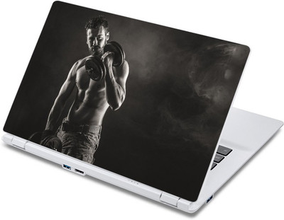 

ezyPRNT Dubling Up and Down Body Building (13 to 13.9 inch) Vinyl Laptop Decal 13
