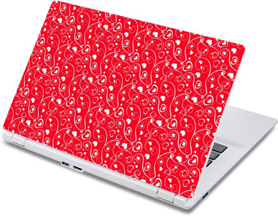 

ezyPRNT Climber Heart Floral Pattern (13 to 13.9 inch) Vinyl Laptop Decal 13