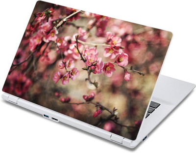

ezyPRNT Pink Petal Flowers (13 to 13.9 inch) Vinyl Laptop Decal 13