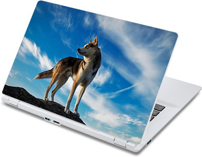 

ezyPRNT Wolf as Vanraaj Wildlife (13 to 13.9 inch) Vinyl Laptop Decal 13