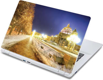 

ezyPRNT Travel and World City (13 to 13.9 inch) Vinyl Laptop Decal 13