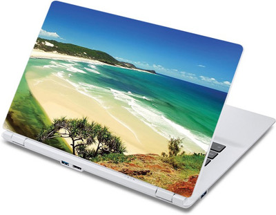 

ezyPRNT The Ocean Beach Nature (13 to 13.9 inch) Vinyl Laptop Decal 13