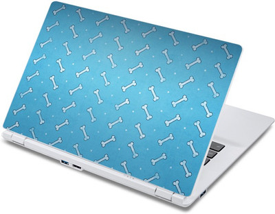 

ezyPRNT Blue Bone Pattern (13 to 13.9 inch) Vinyl Laptop Decal 13