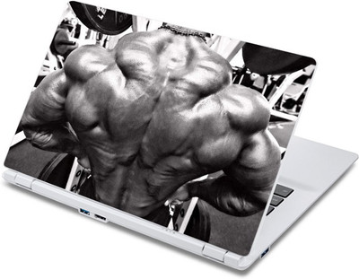 

ezyPRNT Muscular Back View Body Builder (13 to 13.9 inch) Vinyl Laptop Decal 13