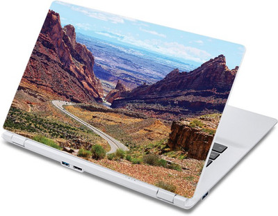

ezyPRNT The Curvy Road Ahead Nature (13 to 13.9 inch) Vinyl Laptop Decal 13
