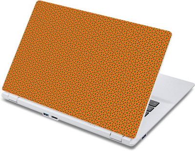 

ezyPRNT Orange Backgrond Star Texture Pattern (13 to 13.9 inch) Vinyl Laptop Decal 13