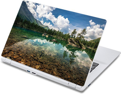 

ezyPRNT The Shallow water and Landscape Nature (13 to 13.9 inch) Vinyl Laptop Decal 13