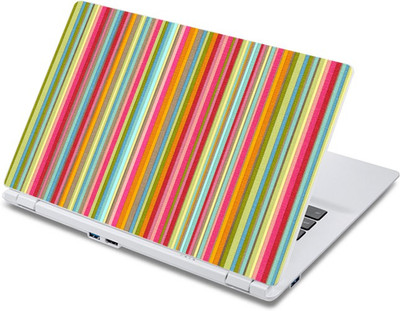 

ezyPRNT Colorful Vertical Line Pattern (13 to 13.9 inch) Vinyl Laptop Decal 13