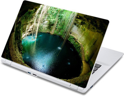 

ezyPRNT Ik-Kil Cenote, Mexico Nature (13 to 13.9 inch) Vinyl Laptop Decal 13