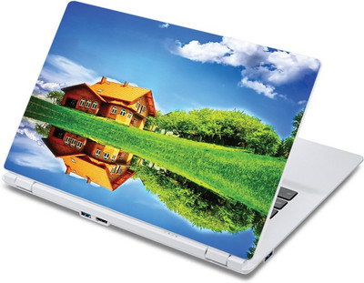 

ezyPRNT The Amazing Mirror Image City (13 to 13.9 inch) Vinyl Laptop Decal 13