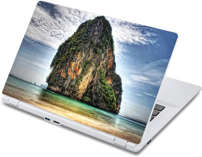 

ezyPRNT The High Mountain Peak in Ocean Nature (13 to 13.9 inch) Vinyl Laptop Decal 13