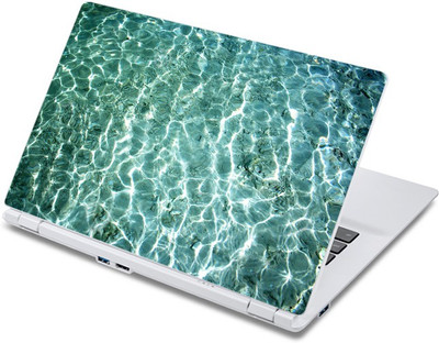 ezyPRNT Shining Water Pattern (13 to 13.9 inch) Vinyl Laptop Decal 13