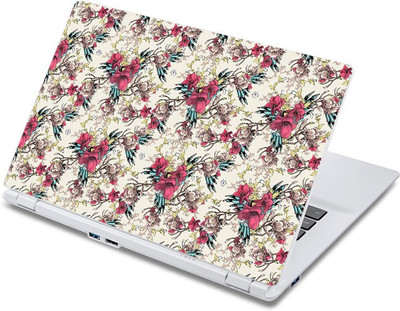 

ezyPRNT Dense Plants Floral Pattern (13 to 13.9 inch) Vinyl Laptop Decal 13