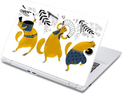 

ezyPRNT Cartoon Squirrel's Dance (13 to 13.9 inch) Vinyl Laptop Decal 13