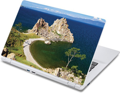 

ezyPRNT The Strange Island Shore Nature (13 to 13.9 inch) Vinyl Laptop Decal 13