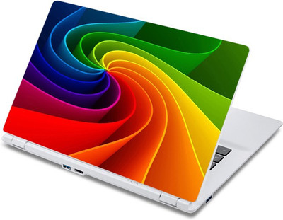 

ezyPRNT Colorful Liquid Merging Pattern (13 to 13.9 inch) Vinyl Laptop Decal 13