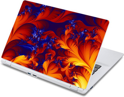 

ezyPRNT Yellow Flowers Floral Pattern (13 to 13.9 inch) Vinyl Laptop Decal 13