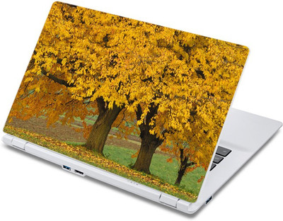 

ezyPRNT Yellow Leaves in Autumn Nature (13 to 13.9 inch) Vinyl Laptop Decal 13