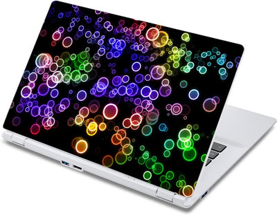 

ezyPRNT Multicolor Bubbles Pattern (13 to 13.9 inch) Vinyl Laptop Decal 13