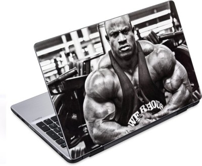 

ezyPRNT Black and White Bodybuilder (14 to 14.9 inch) Vinyl Laptop Decal 14