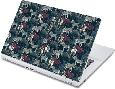 

ezyPRNT The Zebras Pattern (13 to 13.9 inch) Vinyl Laptop Decal 13