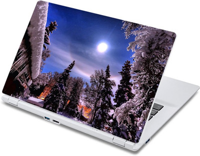 

ezyPRNT Beautiful and Chilly Winter Nature (13 to 13.9 inch) Vinyl Laptop Decal 13