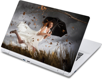 

ezyPRNT Escaping from Storm (13 to 13.9 inch) Vinyl Laptop Decal 13