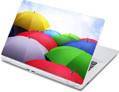 

ezyPRNT Colorful Umbrellas (13 to 13.9 inch) Vinyl Laptop Decal 13