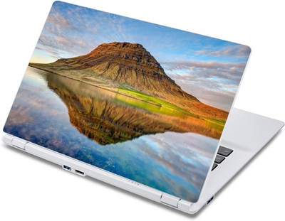 

ezyPRNT Iceland Volcano Nature (13 to 13.9 inch) Vinyl Laptop Decal 13