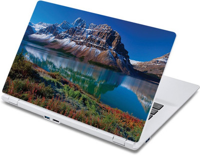 

ezyPRNT The Chilly Snowy Mountains Nature (13 to 13.9 inch) Vinyl Laptop Decal 13