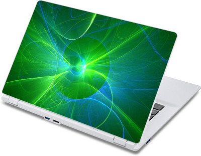 

ezyPRNT The Green Big Bang Pattern (13 to 13.9 inch) Vinyl Laptop Decal 13