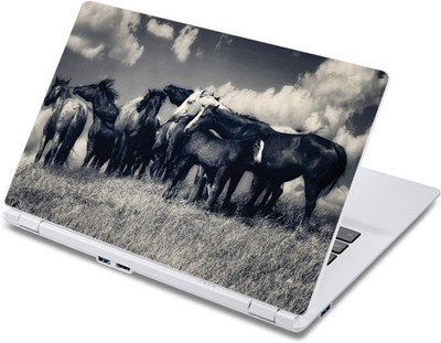 

ezyPRNT Amazing Wild Horses Wildlife (13 to 13.9 inch) Vinyl Laptop Decal 13