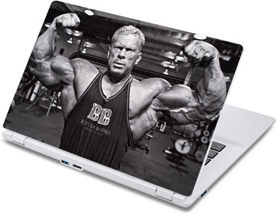 ezyPRNT Dennis Wolf Bodybuilder (13 to 13.9 inch) Vinyl Laptop Decal 13
