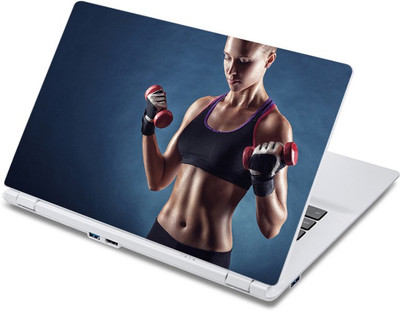 

ezyPRNT Beautiflul Woman Bodybuilding (13 to 13.9 inch) Vinyl Laptop Decal 13