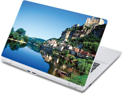 

ezyPRNT The City at River Bank Nature (13 to 13.9 inch) Vinyl Laptop Decal 13