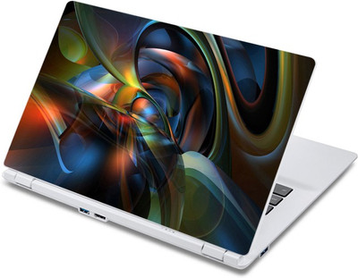 

ezyPRNT Liquid Colorful Matel Pattern (13 to 13.9 inch) Vinyl Laptop Decal 13