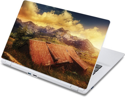 

ezyPRNT Landscape behind the Mountains City (13 to 13.9 inch) Vinyl Laptop Decal 13