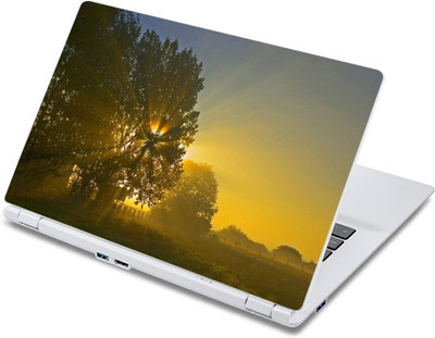 

ezyPRNT Sunset behind Tree Nature (13 to 13.9 inch) Vinyl Laptop Decal 13