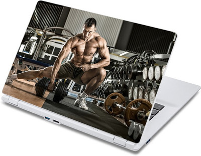 

ezyPRNT Strong Workout Body Building (13 to 13.9 inch) Vinyl Laptop Decal 13