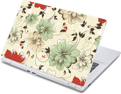 

ezyPRNT Wonderful Flowers Art (13 to 13.9 inch) Vinyl Laptop Decal 13