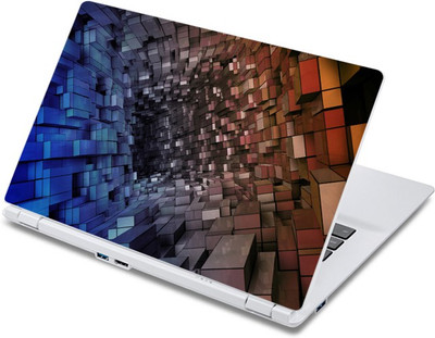 

ezyPRNT 3D Cubes Digital Pattern (13 to 13.9 inch) Vinyl Laptop Decal 13