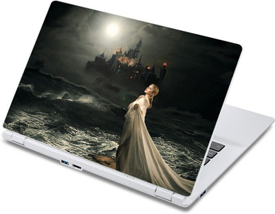 

ezyPRNT The Castle In Sea (13 to 13.9 inch) Vinyl Laptop Decal 13