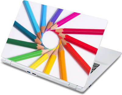 

ezyPRNT Sharpened Pencil Colors making Sun (13 to 13.9 inch) Vinyl Laptop Decal 13