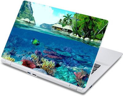 

ezyPRNT The Partial Aquarium (13 to 13.9 inch) Vinyl Laptop Decal 13