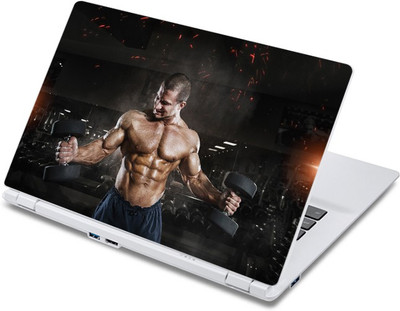 

ezyPRNT Six Packs in Dark Body Building (13 to 13.9 inch) Vinyl Laptop Decal 13