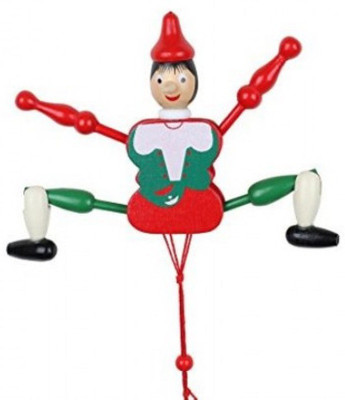 

Kalaplanet Kalaaplanet Wooden Hanging Toy - Joker(Multicolor)