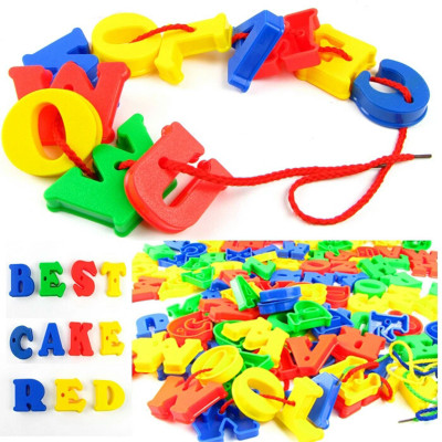 

TALKING GANESHA Do It Yourself (DIY) Magic Learning Alphabets Building Kit/Blocks - Colourful Plastic Building Stick Kits, Connector Set(Multicolor)
