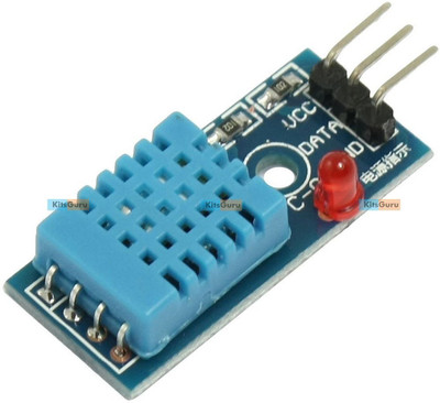 

Robocraze DHT11 Module Temperature and Humidity Sensor Module, Arduino, ARM and Other MCU(Multicolor)