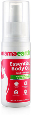 

Mamaearth Essential Body Bio Oil for stretching skin with Seabuckthorn, Pracaxi & Argan Oil 100 ml(100 ml)